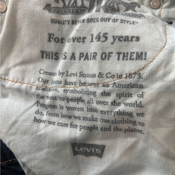 Men’s Levi's 541 Straight Blue Jeans W 38, L 30 - Picture 10 of 15